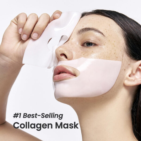 Deep Collagen Overnight Mask The Real Collagen Facial Sheet Masks With Low Molecular Weight Collagen For Elasticity Firming - Image 3