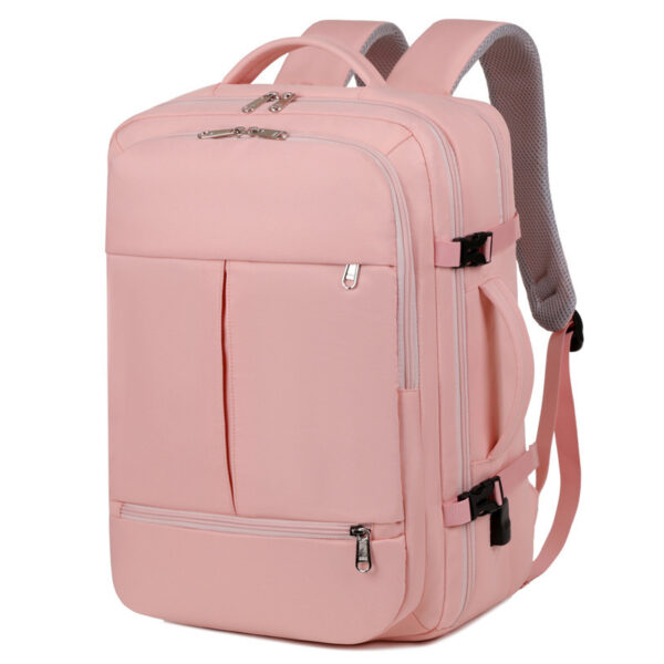 Large Capacity Backpack For Women Men Multiple Pockets And Zippers Versatile Computer Bags Business Travel Backpack - Image 7